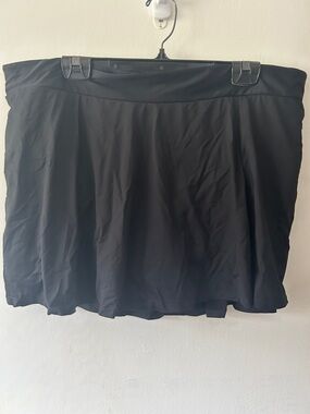 Reitmans Black Swim Bikini Skirt